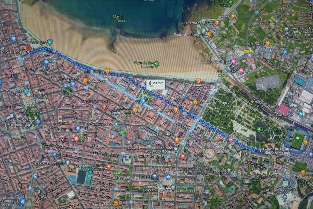 Franpavi Gijon Apartment Ngoại thất bức ảnh